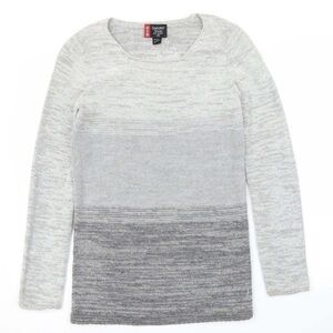 019 Sweater Shop Made in England  
Mild sheer Pullover grey tones Sweater Size S